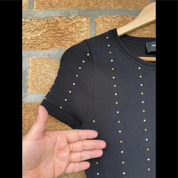 THE KOOPLES Studded Knit Dress Size 1 - Picture 6 of 12